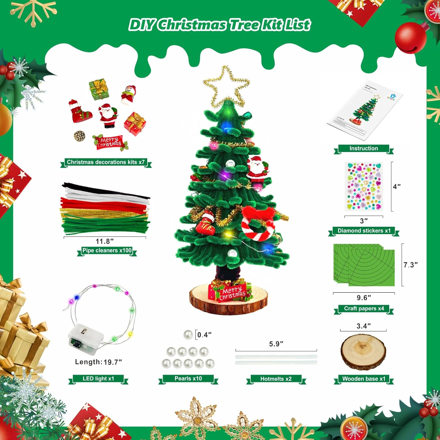 Buy DIY Christmas Tree Craft Online